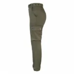 Ženske dolge hlače - Army Pants - olivne - slika 2