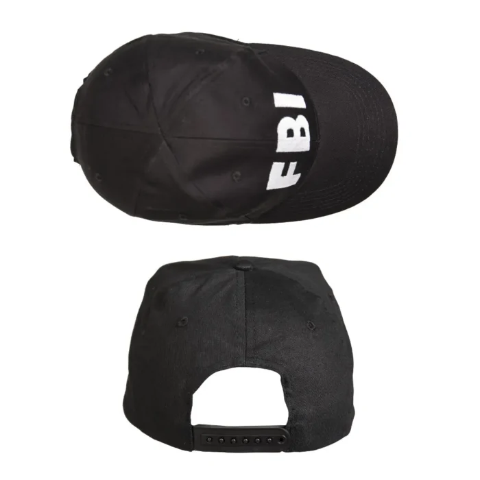 BASEBALL CAP SCHW. 'FBI' - slika 2