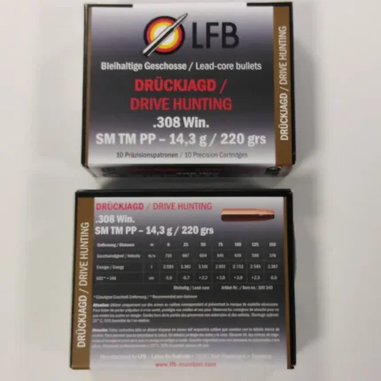 Naboji - LFB Calibre .308 Winchester - 10 kosov