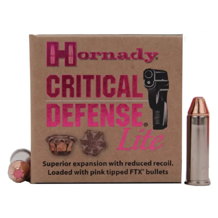 Naboji - Hornady 90300 38 special 90GR FTX critical defense lite 25/250 - 25 kosov