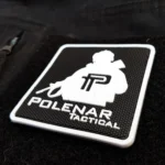 Polenar Tactical Patch PT logo White/Black