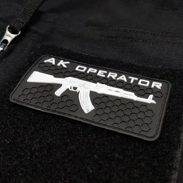 Polenar Tactical Patch AK operator Black - slika 2