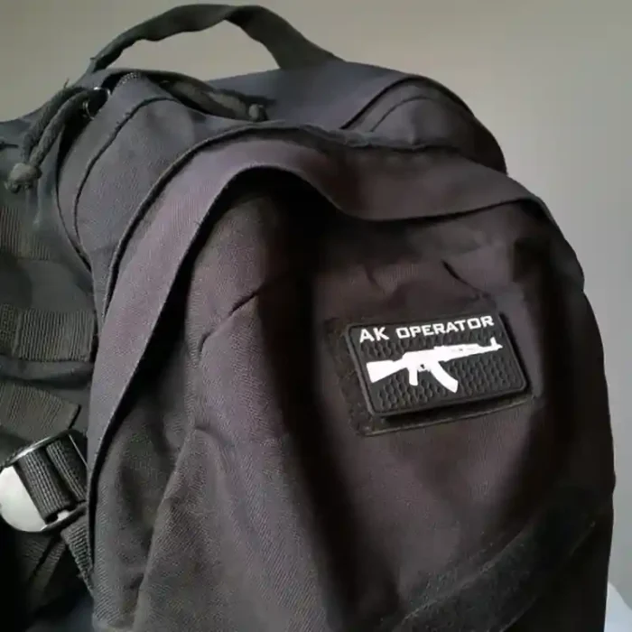Polenar Tactical Patch AK operator Black - slika 3