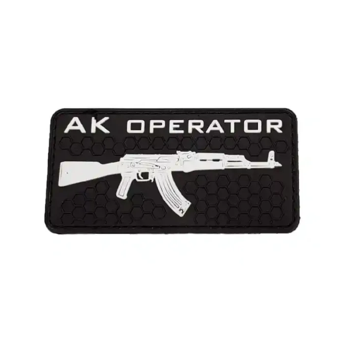 Polenar Tactical Patch AK operator Black - slika 1