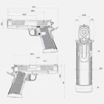 Pištola BUL 1911 RACER SILVER 9x19 - slika 7