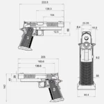 Pištola BUL SAS II RADICAL 5.4" - slika 6