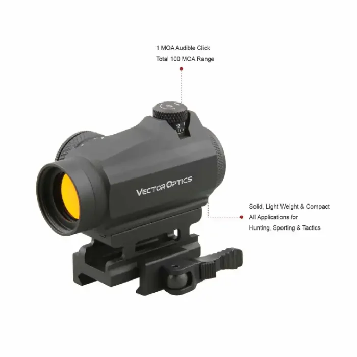 Rdeča pika Vector Optics Maverick 1x22 Gen II - slika 8