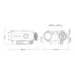 Laser Holosun LS420 Laser&Flashlight - slika 4
