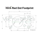 Montaža Vector Optics MAG Red Dot Polymer Weaver Mount - slika 8