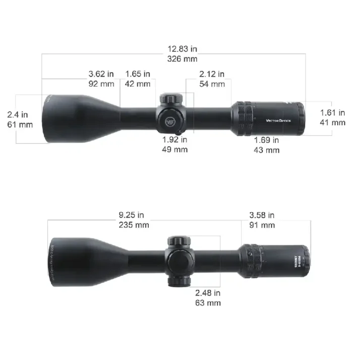 Daljnogled Vector Optics Grizzly 3-12x56 SFP - slika 8