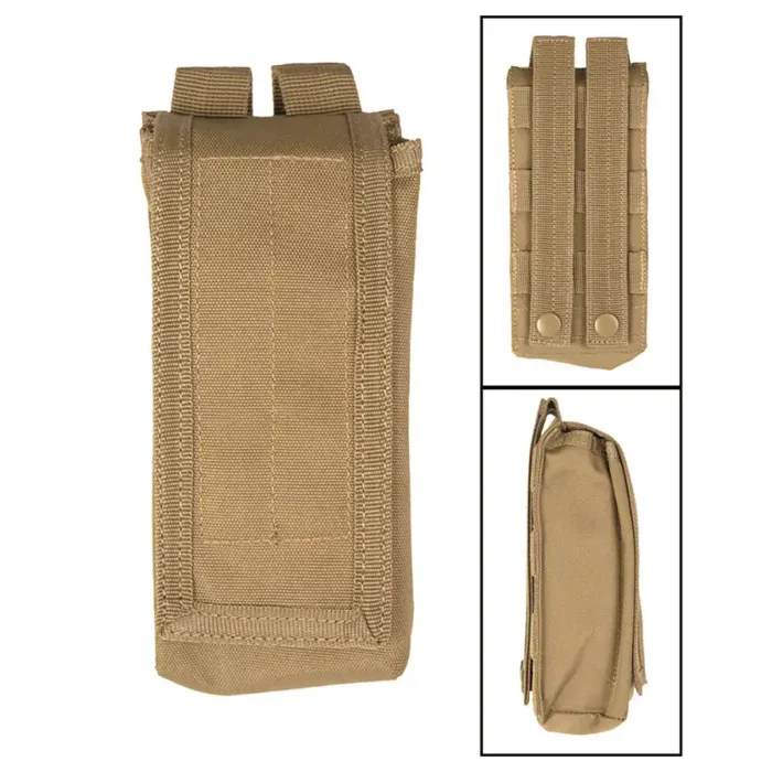 SINGLE AK 47 MAGAZINE POUCH - COYOTE - slika 1