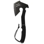 BLACK PARACORD AXE WITH POUCH