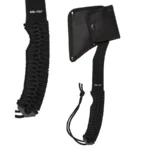 BLACK PARACORD AXE WITH POUCH - slika 2