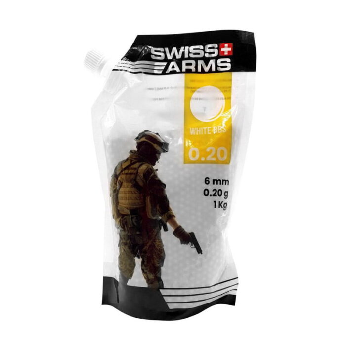 Kroglice Swiss Arms White 0,20g - slika 1