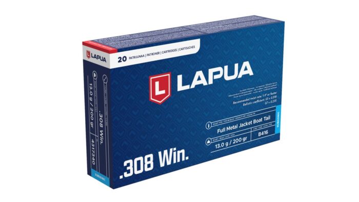 Strelivo Lapua .308 Win FMJBT Subsonic 200 gn 20 kos - slika 1
