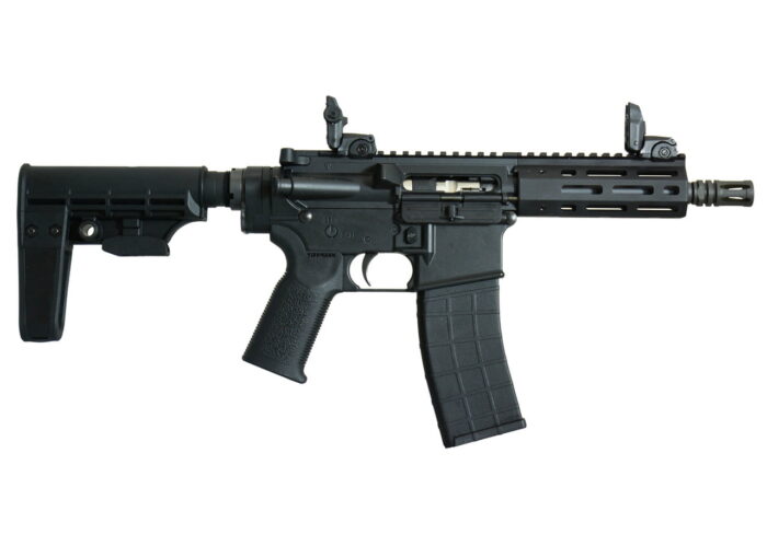 Puška Tippmann M4-22 Bug OUT Micro pistol 22lr 7'', T5 Arm brace - slika 6
