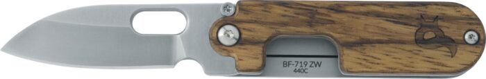 Nož BlackFox Bean Gen2 Satin finishing blade with wood scale - slika 1