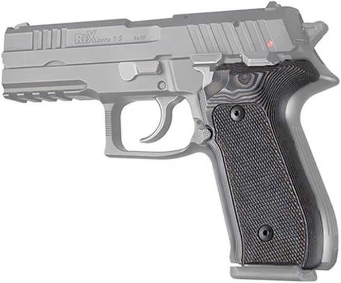 Hogue S&T G10 Black grips Zero 1 - slika 2