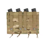 MOLLE Speed Quad MP5/SMG Magazine Pouch - Multicamo - slika 2