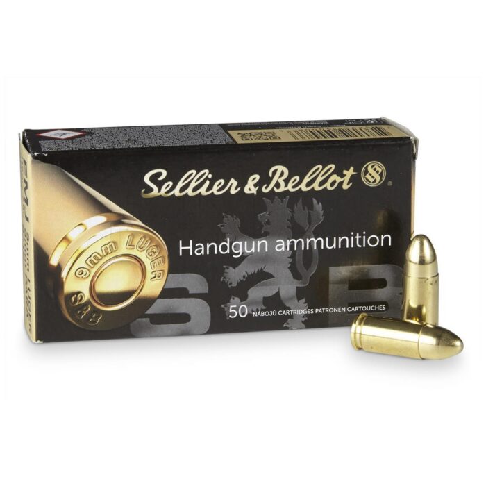Naboj SB 9mm Luger (9x19) FMJ 124gn / 8g (50) C - slika 1