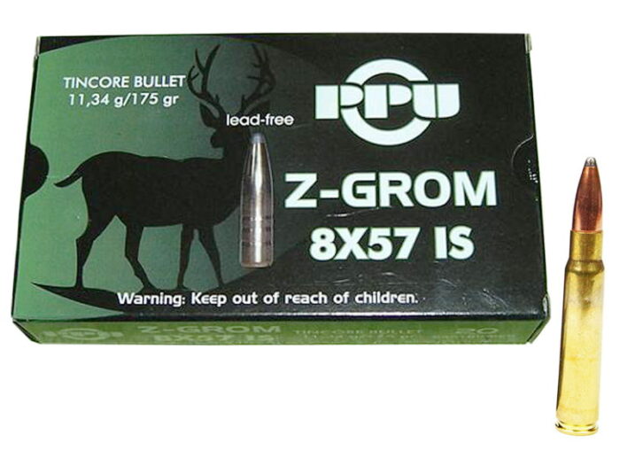 A-629 Naboj PPU 8x57 IS Z-grom 11,34g / 175gn - slika 1