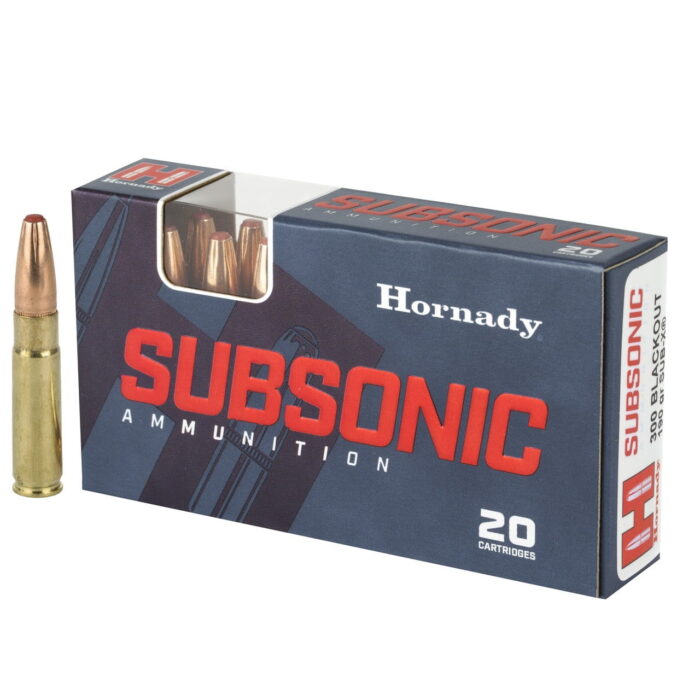 Naboji Hornady .300 Blackout 190gr SUB-X - slika 1