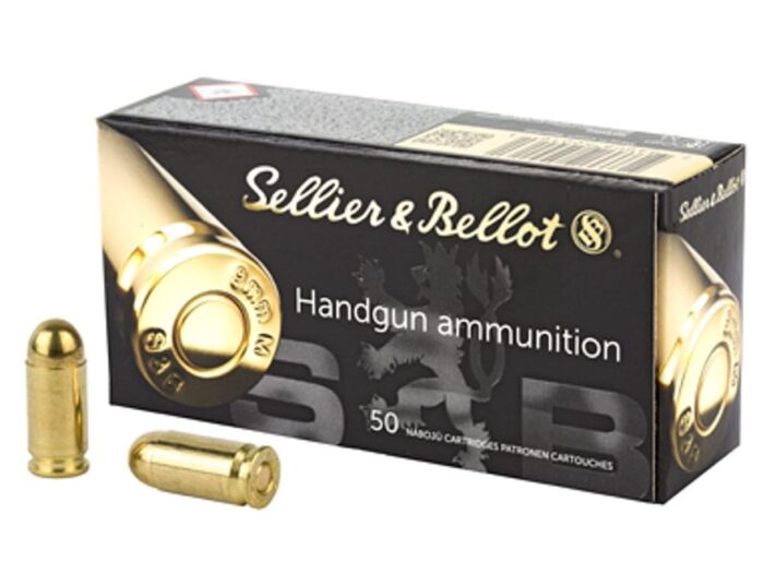 Naboj SB 9mm MAKAROV/FMJ / 95gn, 6,1gn (50) - slika 1