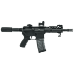 AR15 Stubby Muzzle Brake, .223/5.56, 1/2"X28 1.75" Length | UTG PRO® - slika 4