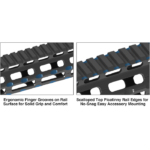 AR15 Super Slim Free Float M-LOK® Handguard, 15" | UTG PRO® - slika 4
