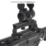 Forged Carry Handle, 7075-T6, A2 Dual Aperture with 6/3 Drum | UTG PRO® - slika 3