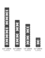 M-LOK® Arca Rail, 7075-T6, 9,3" | UTG PRO® - slika 6