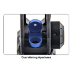 Super Slim Fixed Rear Sight, A2 Dual Aperture with 6/3 Drum | UTG® - slika 5