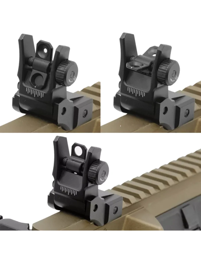 Super Slim Rear Sight, Manual Flip-up, Tool-free Dual Aperture | UTG® - slika 3