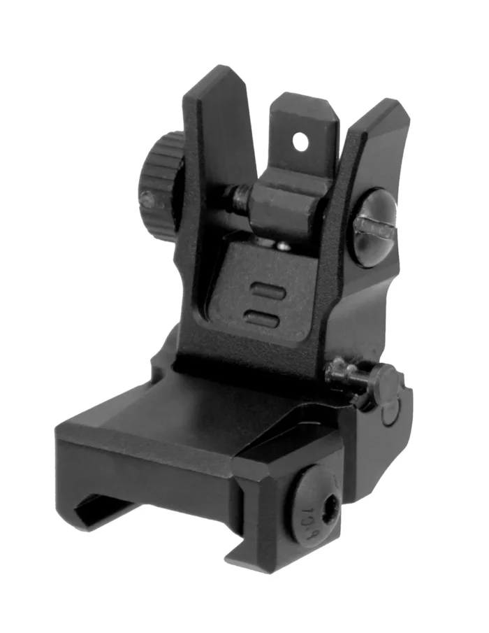 Super Slim Rear Sight, Manual Flip-up, Tool-free Dual Aperture | UTG® - slika 1