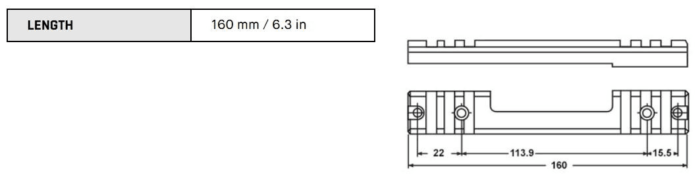 Optic Mount, for REMINGTON® 700 | UTG - slika 5