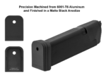 +0 Base Pad, for GLOCK® 9mm/.40 OEM Magazine, Black Aluminum | UTG PRO® - slika 4