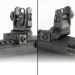 Rear Sight, Manual Flip-up, Tool-free Dual Aperture | UTG PRO® - slika 6