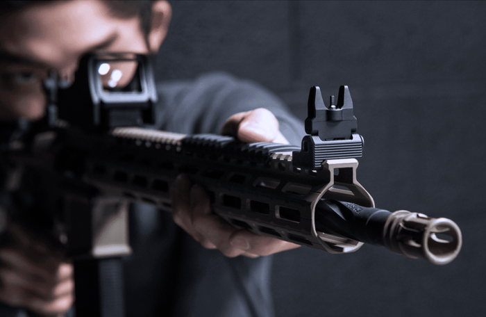 ACCU-SYNC® Front Sight, Spring Loaded Flip-up, Standard A2 FSP | UTG® - slika 4