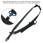 BOLLA® 2 to 1 Point Conversion QD Sling, Black | UTG® - slika 7