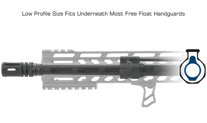 Micro Gas Block, Steel, .750" Inner Diameter | UTG® - slika 1