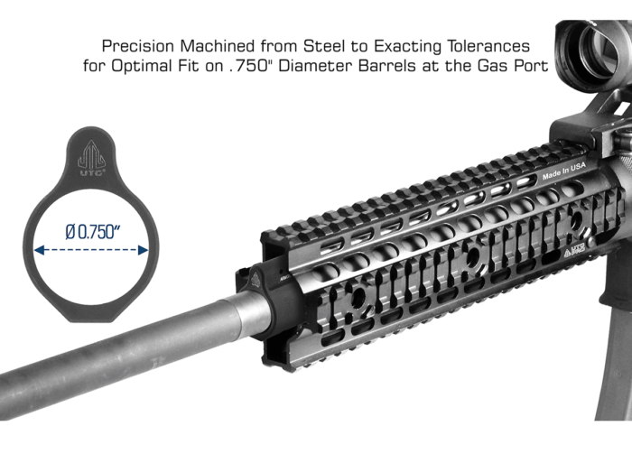Micro Gas Block, Steel, .750" Inner Diameter | UTG® - slika 5