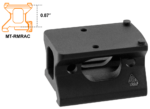 Picatinny Optic Mount, for RMR®, 2 in 1 Combo | UTG® - slika 4
