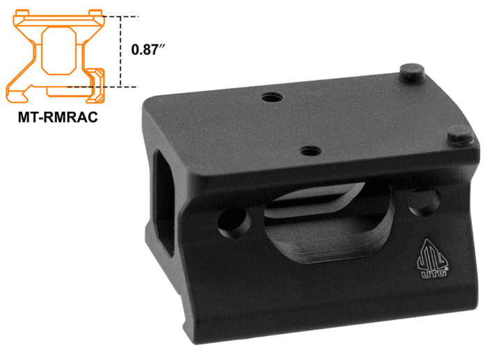 Picatinny Optic Mount, for RMR®, 2 in 1 Combo | UTG® - slika 4