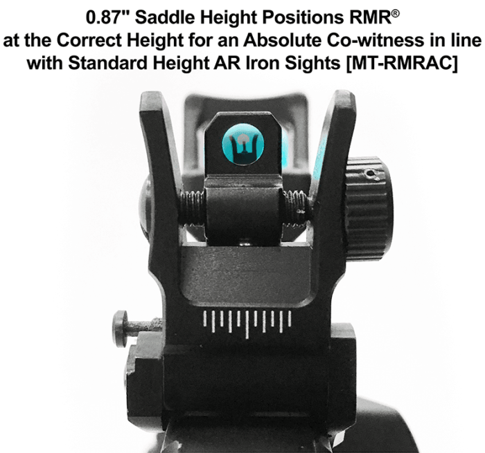 Picatinny Optic Mount, for RMR®, 2 in 1 Combo | UTG® - slika 8