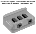 Picatinny Optic Mount, for RMR®, Low Profile | UTG® - slika 5