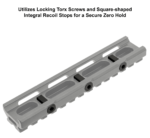 Super Slim 20MOA Elevated Picatinny Mount, 13-SLOT | UTG® - slika 7