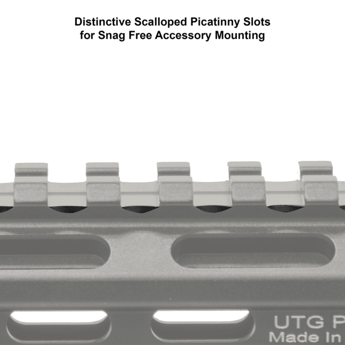 Super Slim 20MOA Elevated Picatinny Mount, 13-SLOT | UTG® - slika 8