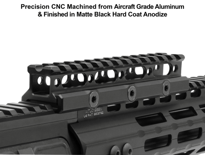 Super Slim Picatinny Riser Mount (13 slot) | UTG® - slika 10
