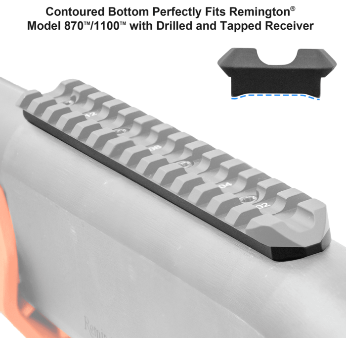 Optic Mount, for REMINGTON® 870™ & 1100™ | UTG PRO® - slika 5