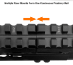 Super Slim Picatinny Riser Mount (3 slot) | UTG® - slika 6